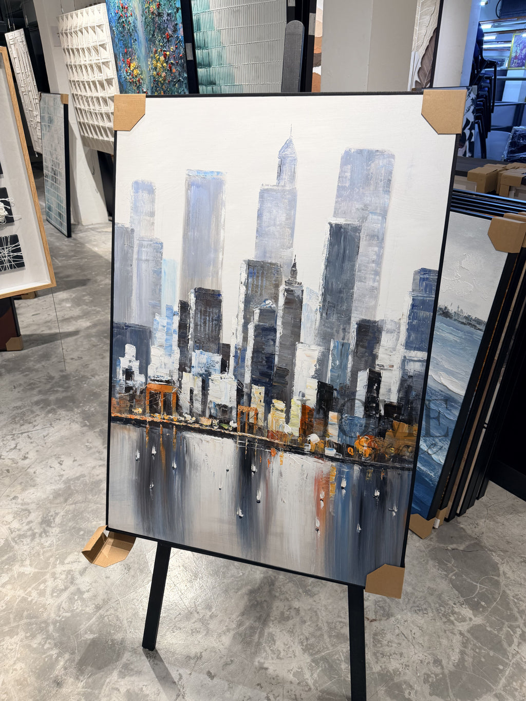 City in a Dreamlight - Canvas, Wall Art