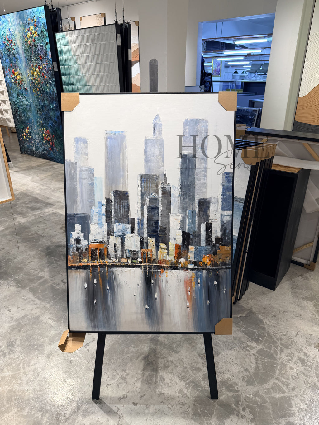 City in a Dreamlight - Canvas, Wall Art