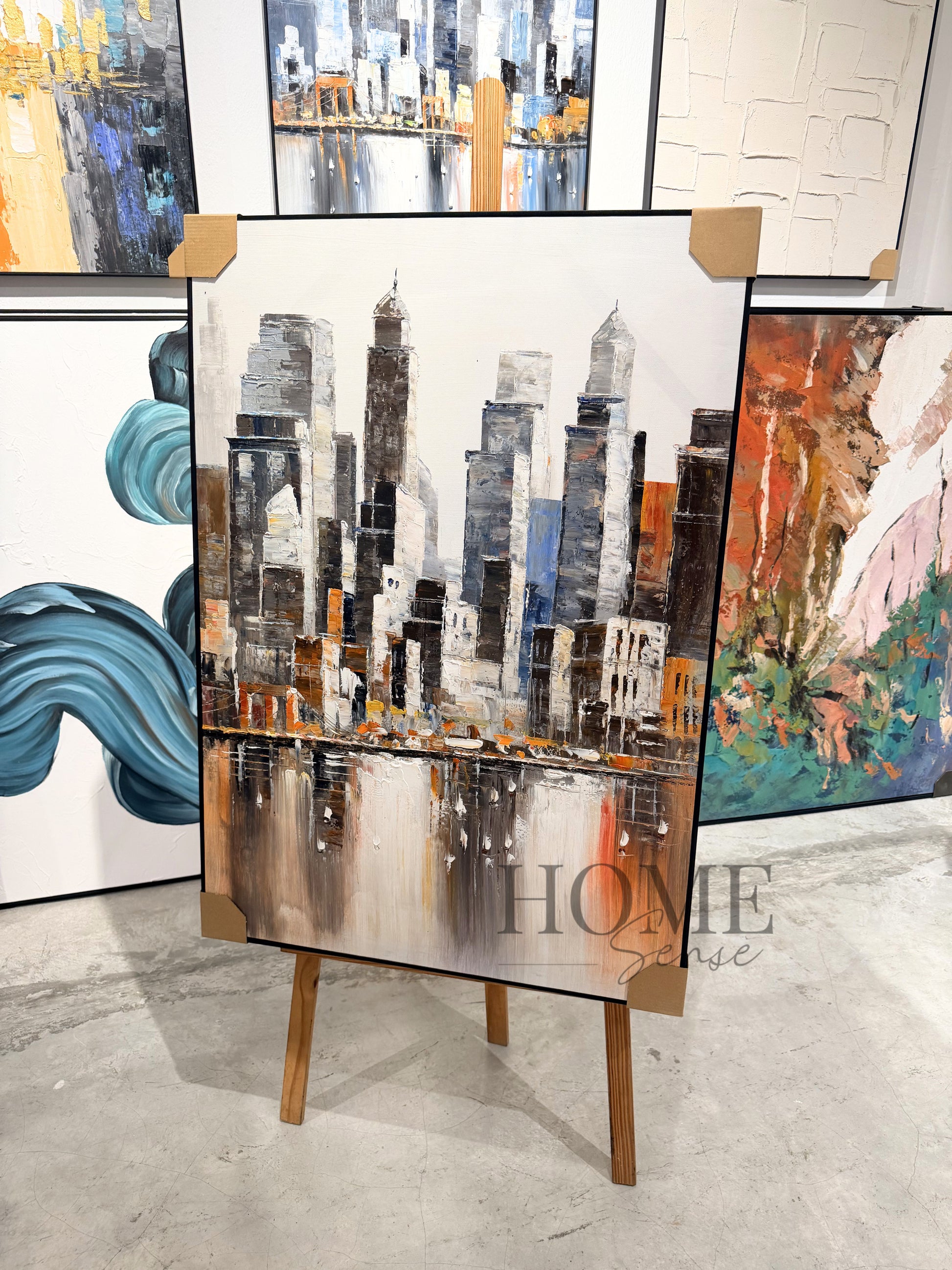 Urban Glow- Canvas, Wall Art