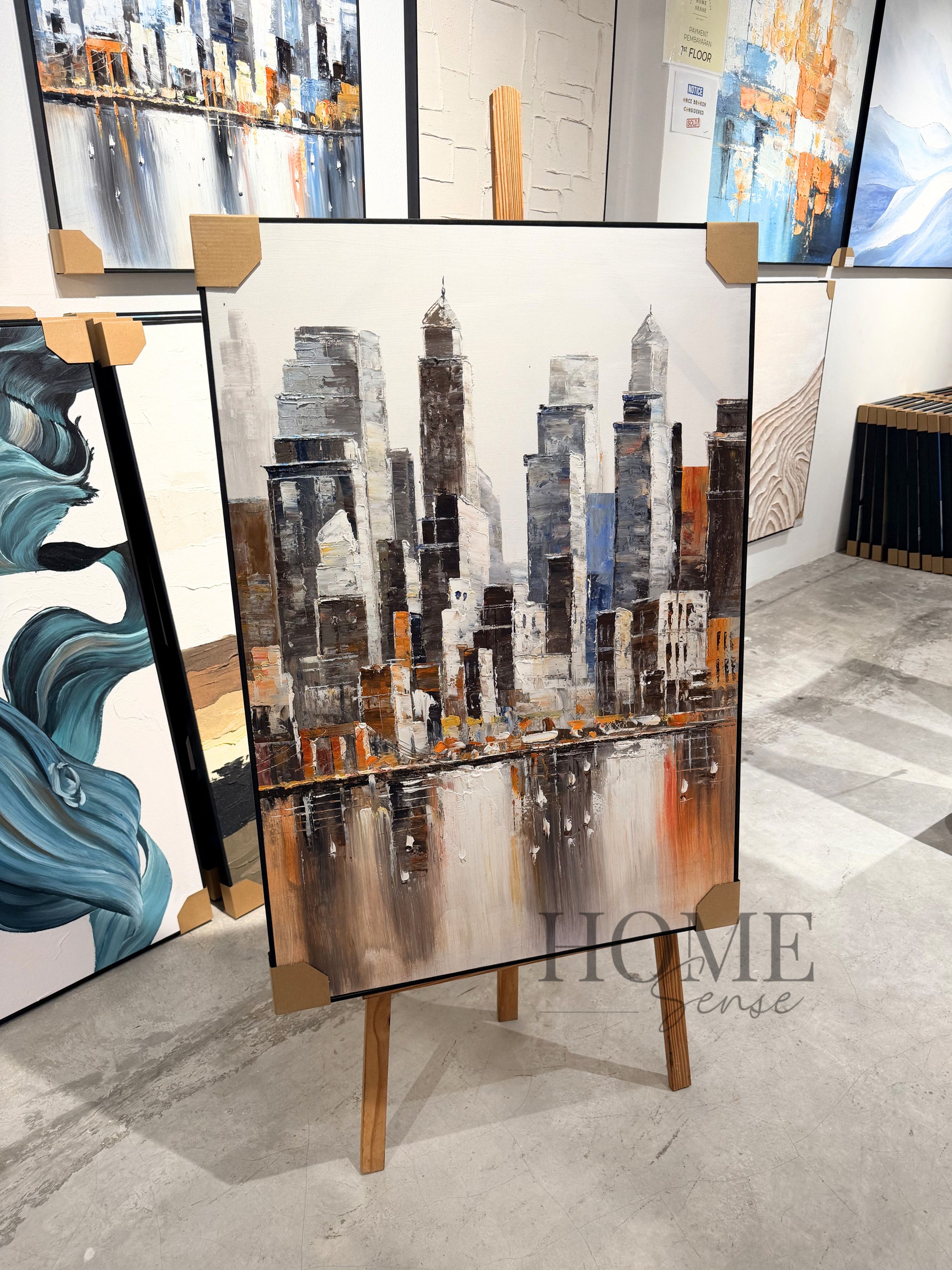 Urban Glow- Canvas, Wall Art