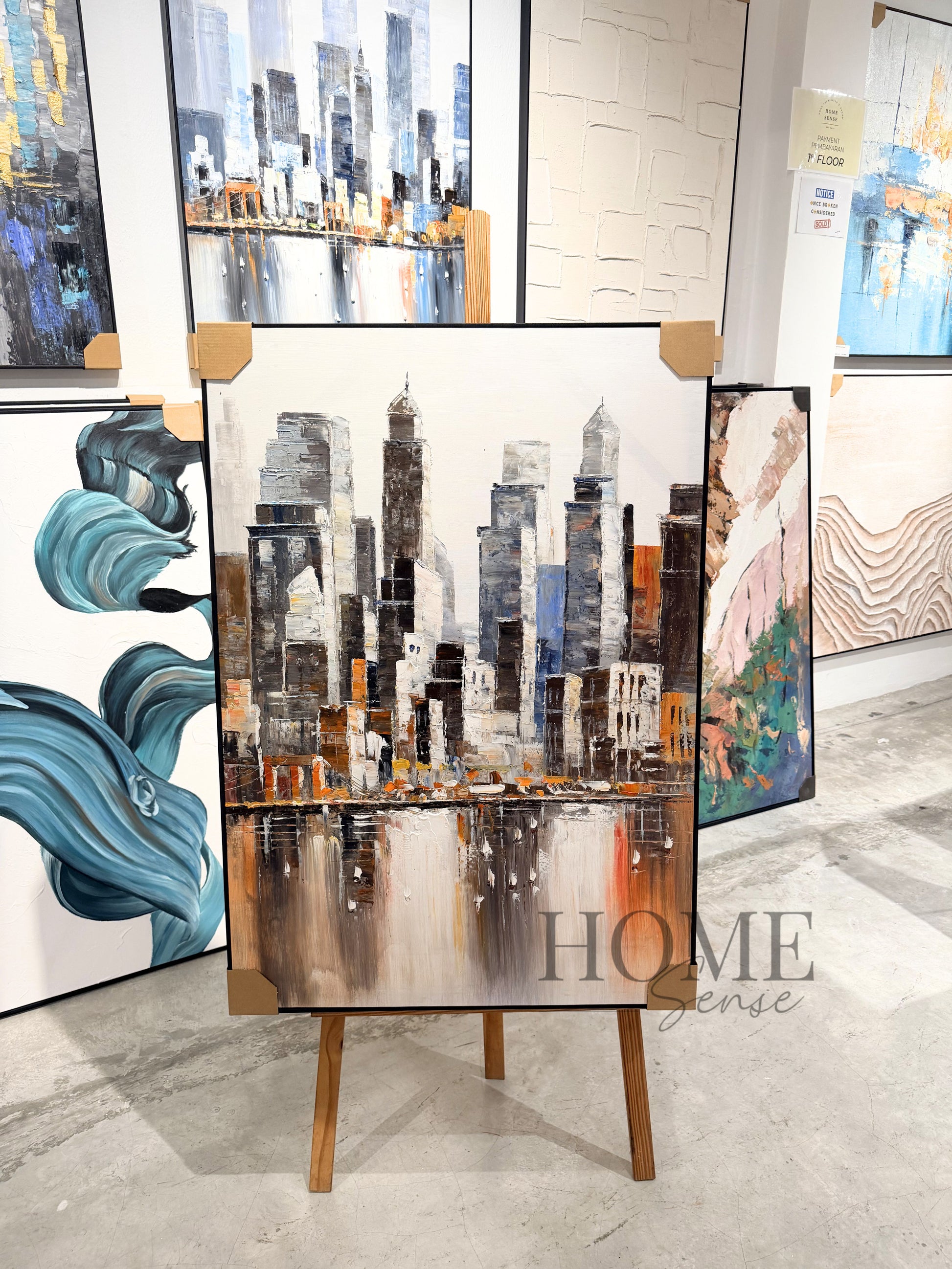Urban Glow- Canvas, Wall Art