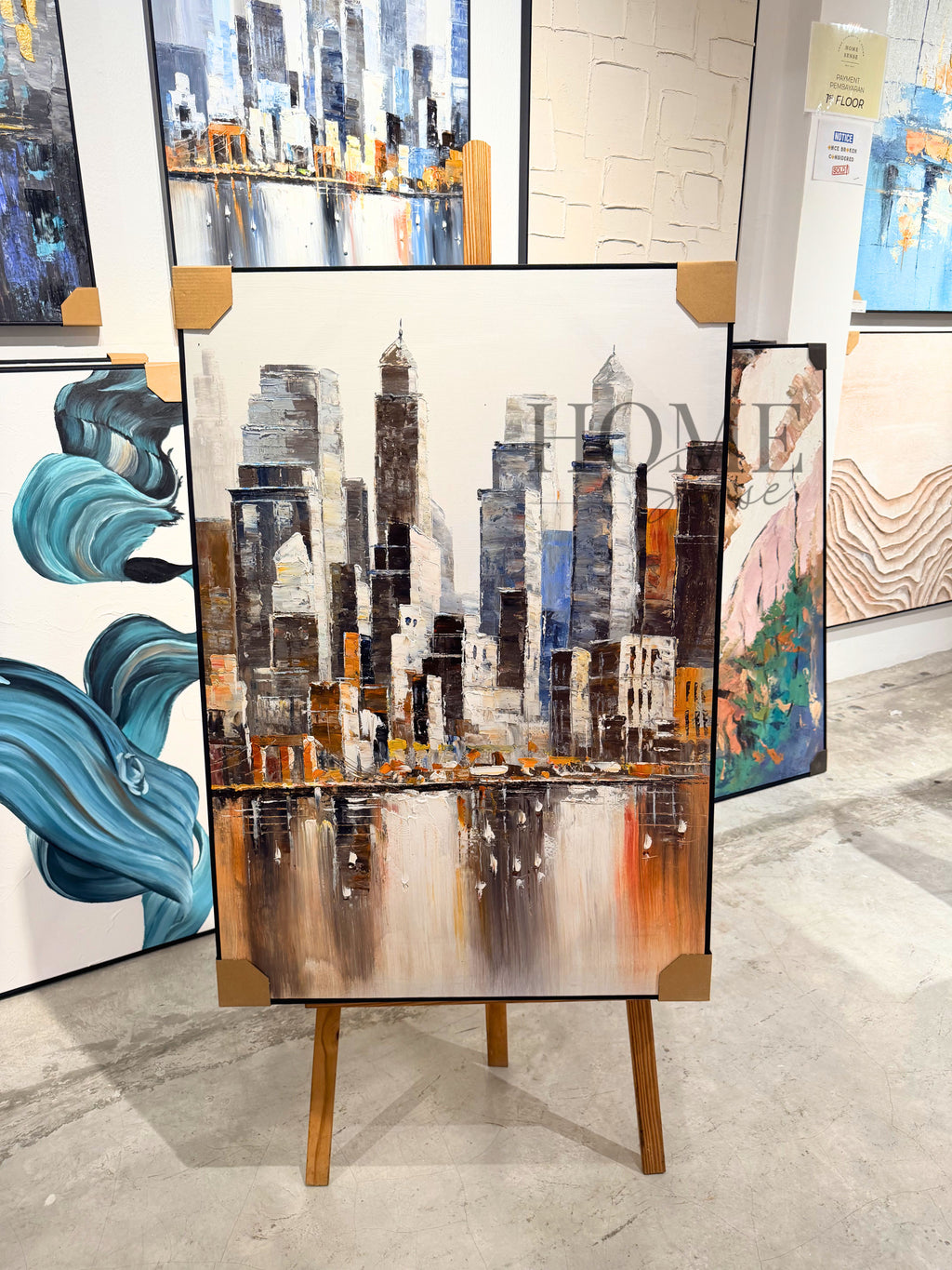 Urban Glow- Canvas, Wall Art