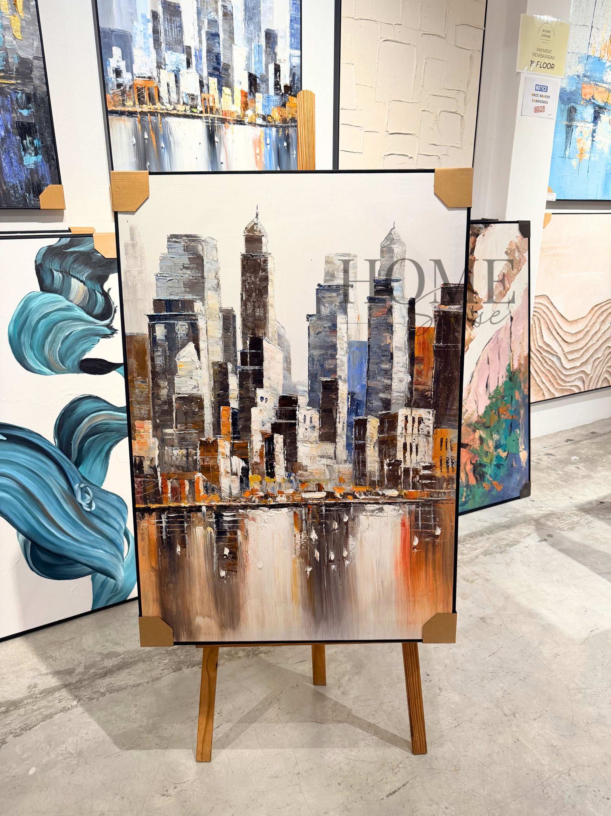 Urban Glow- Canvas, Wall Art