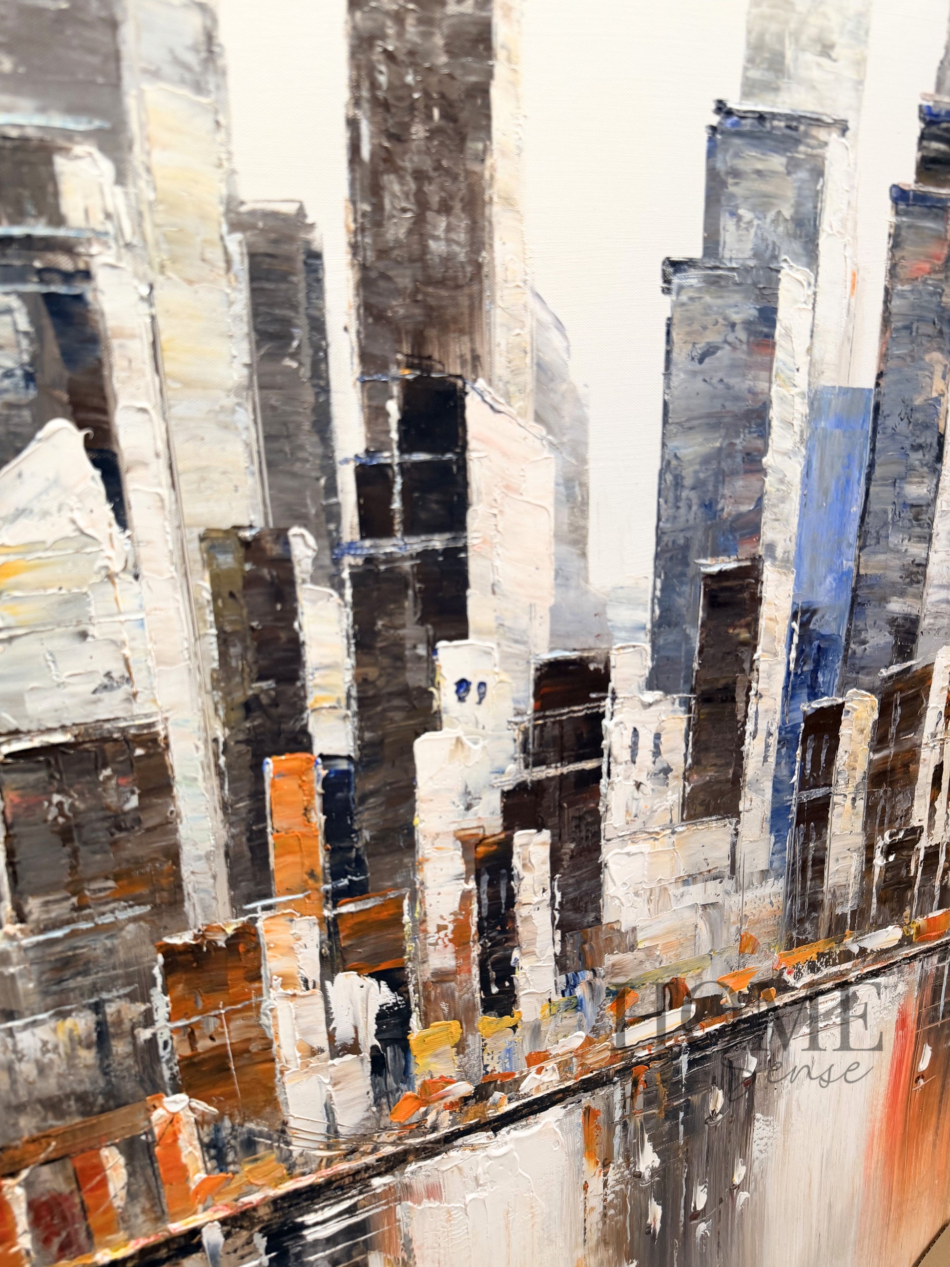 Urban Glow- Canvas, Wall Art