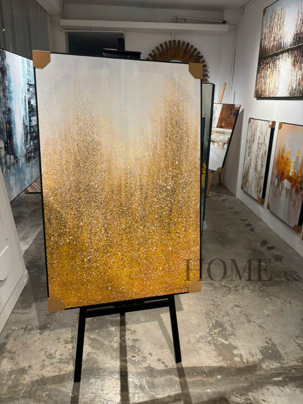 Golden Rainfall  , Canvas Wall Art