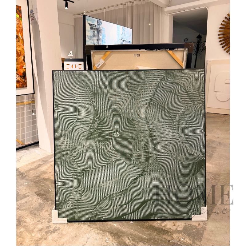 Ripple Geometry - Canvas, Wall Art