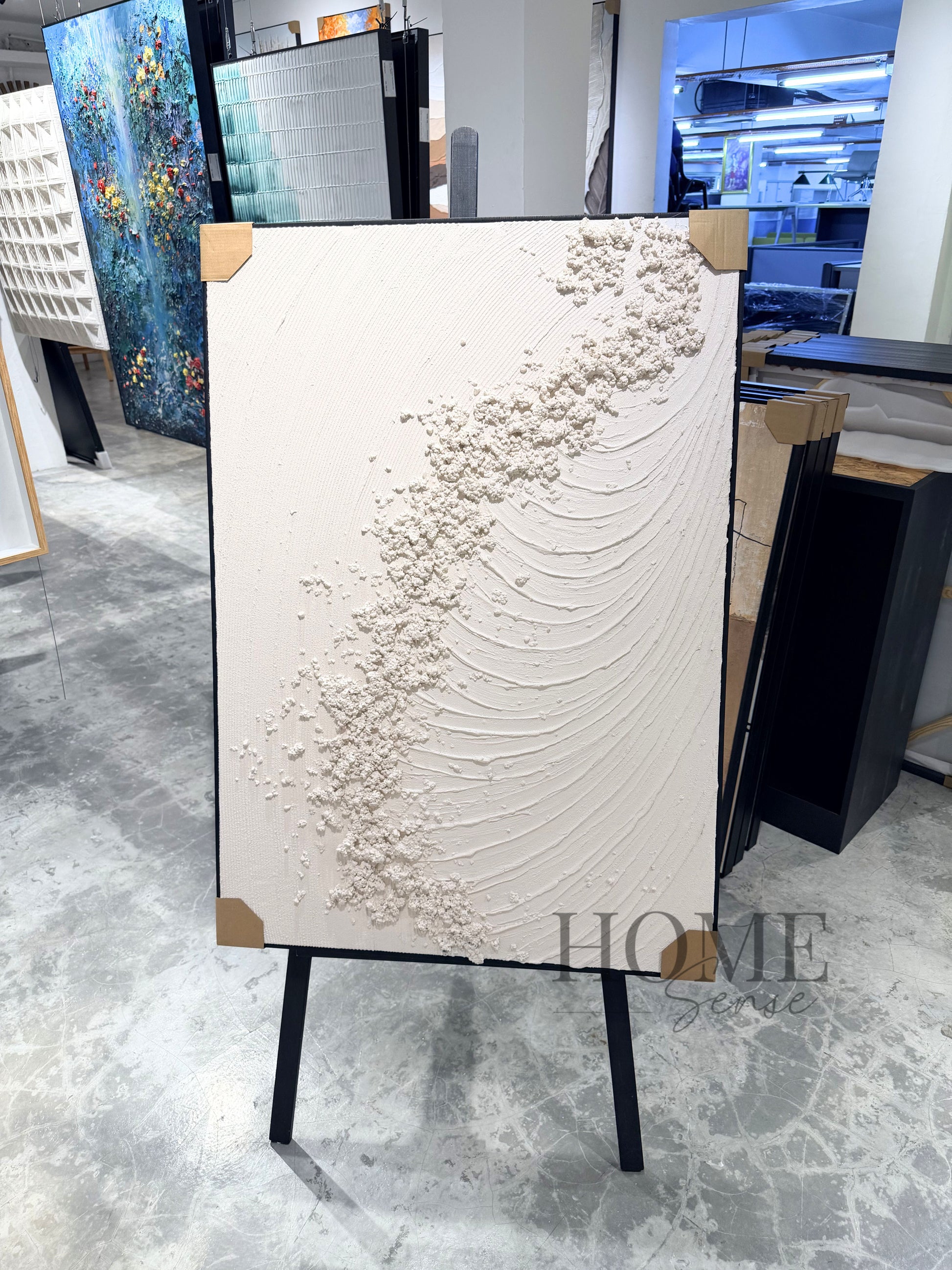 White Cascade - Canvas Wall Art