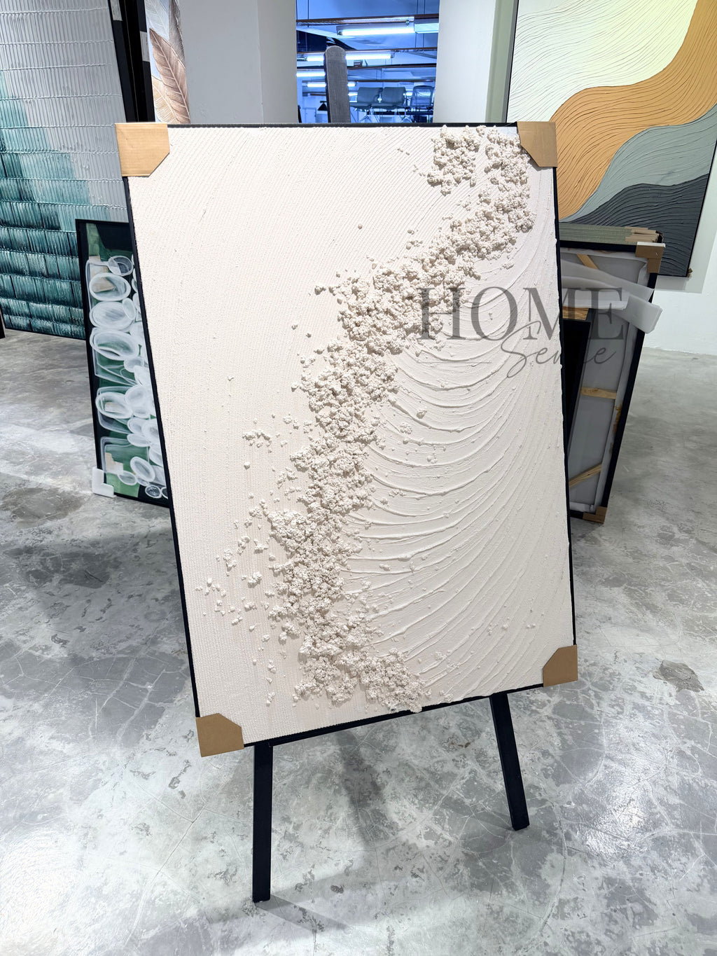 White Cascade - Canvas Wall Art