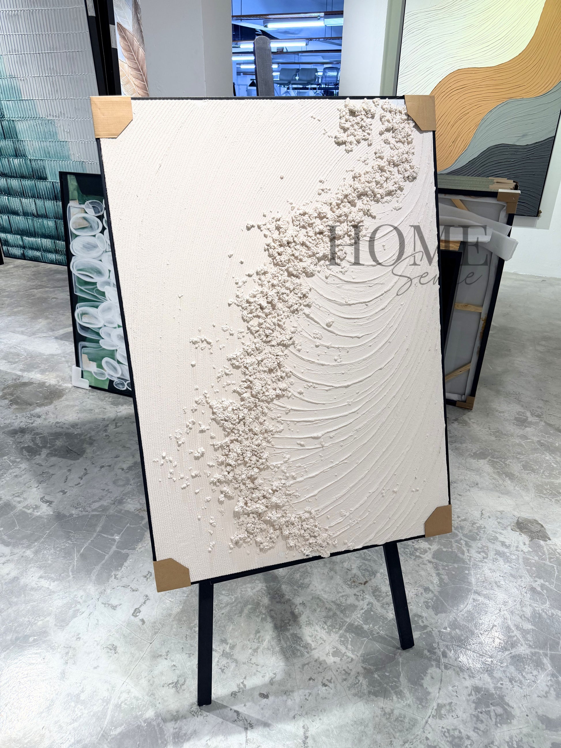 White Cascade - Canvas Wall Art