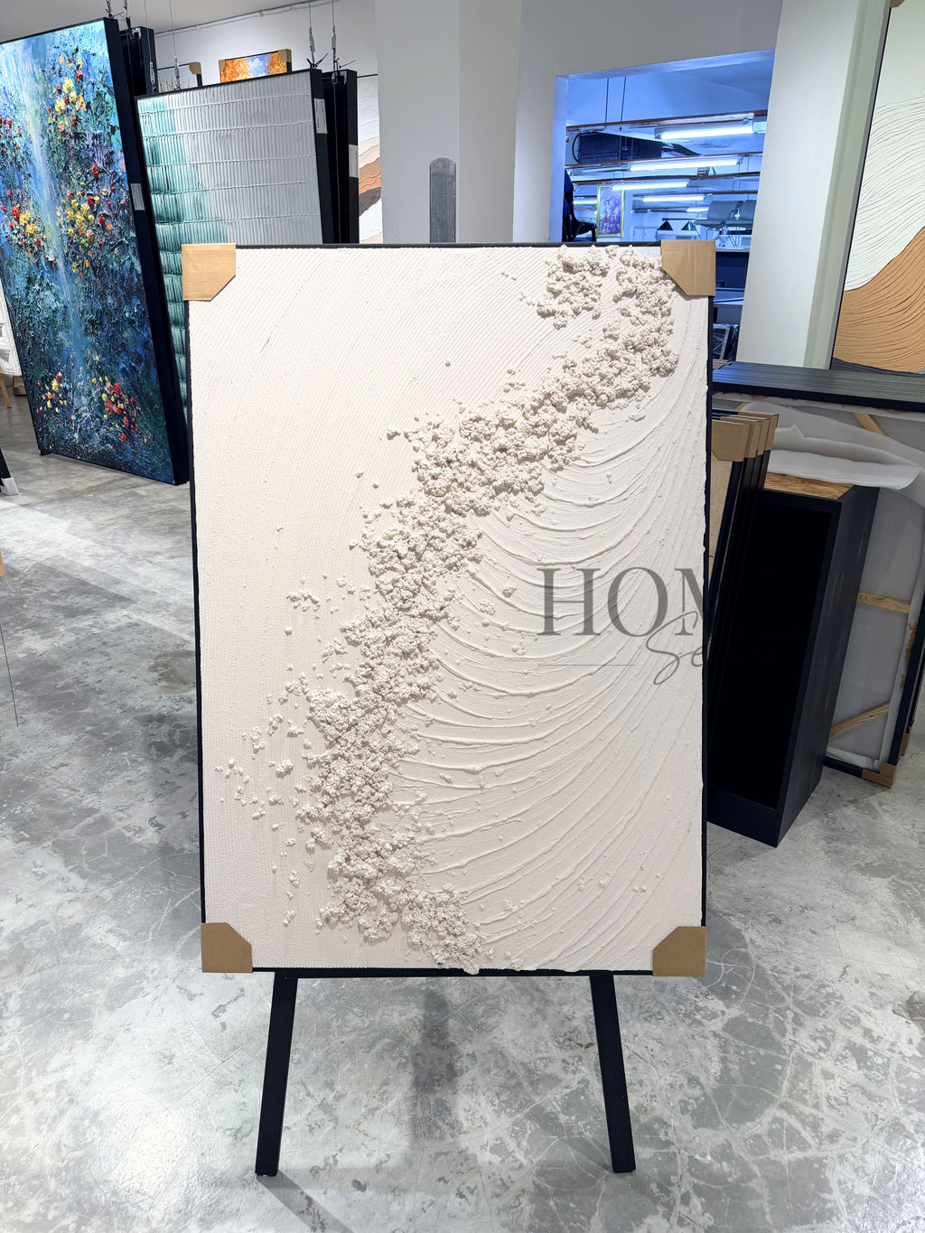 White Cascade - Canvas Wall Art