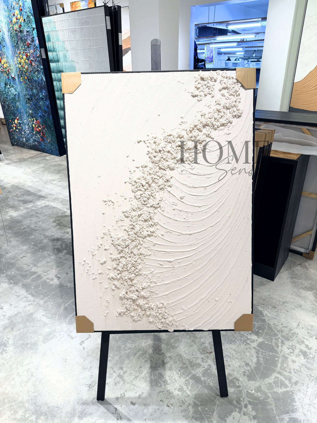 White Cascade - Canvas Wall Art
