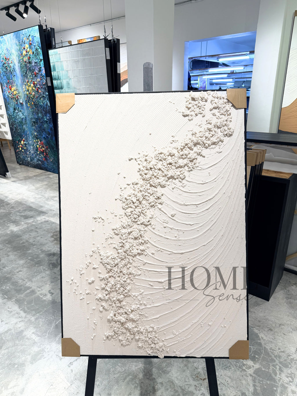 White Cascade - Canvas Wall Art