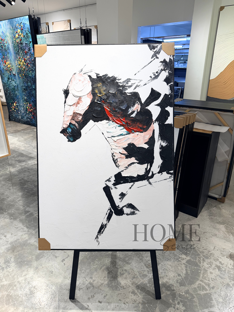 Eclipse Rider - Canvas Wall Art