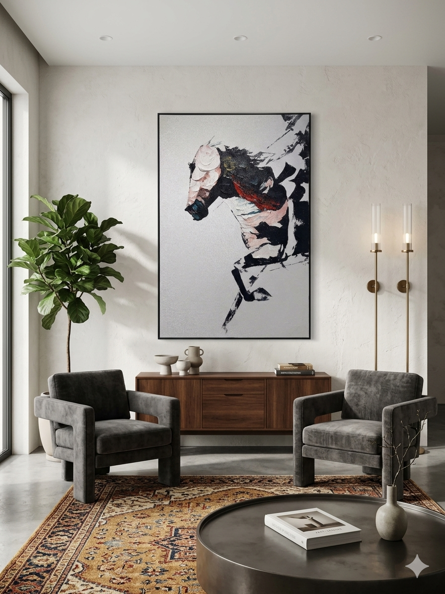 Eclipse Rider - Canvas Wall Art