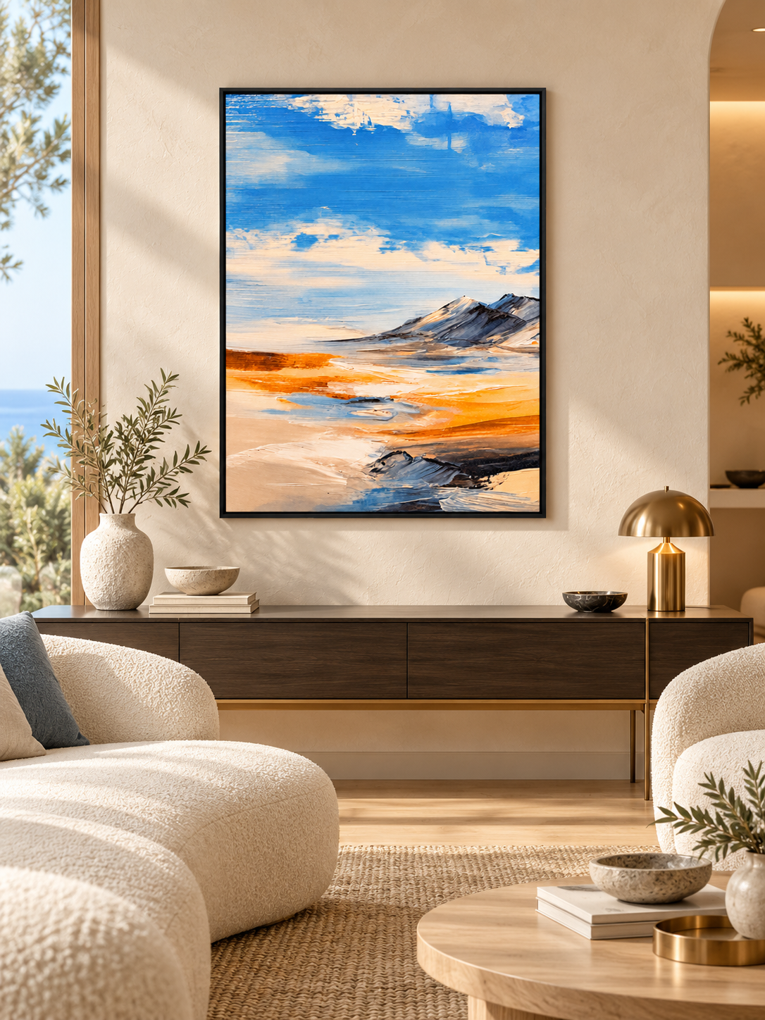 First Light on the Peaks – Landscape Fine Art Print