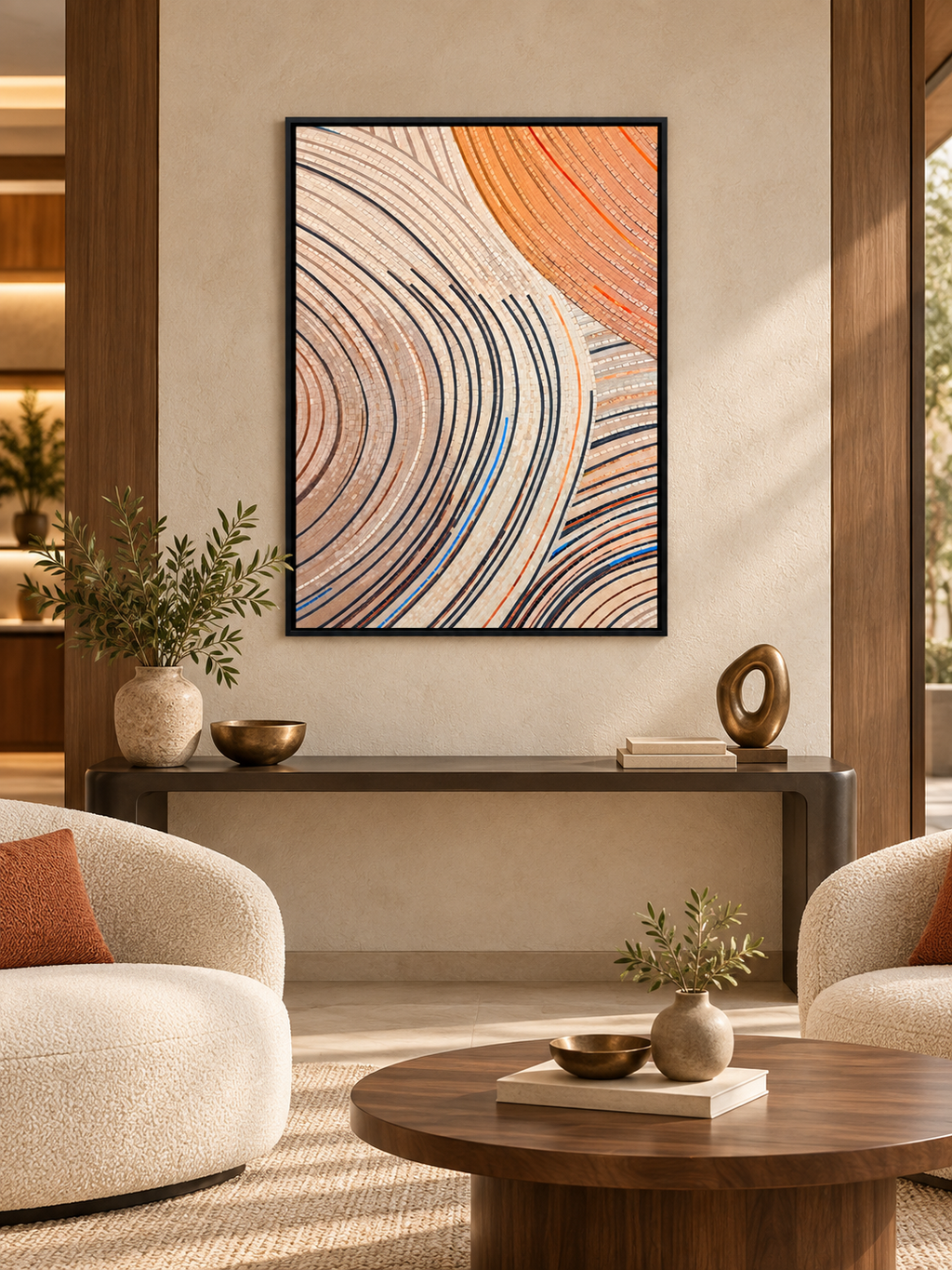 Arcs of Time – Geometric Fine Art Print