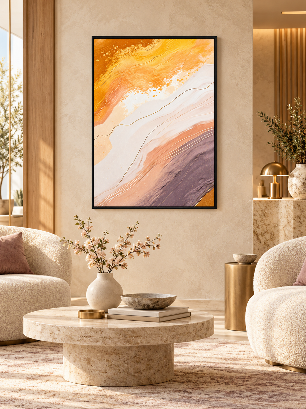 Earthbound Light – Organic Abstract Fine Art Print