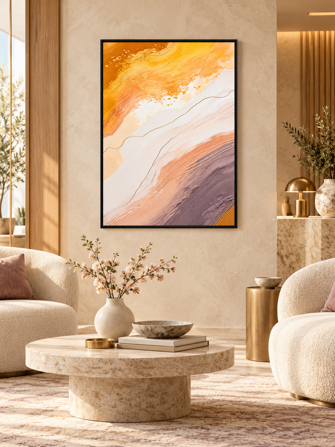 Earthbound Light – Organic Abstract Fine Art Print