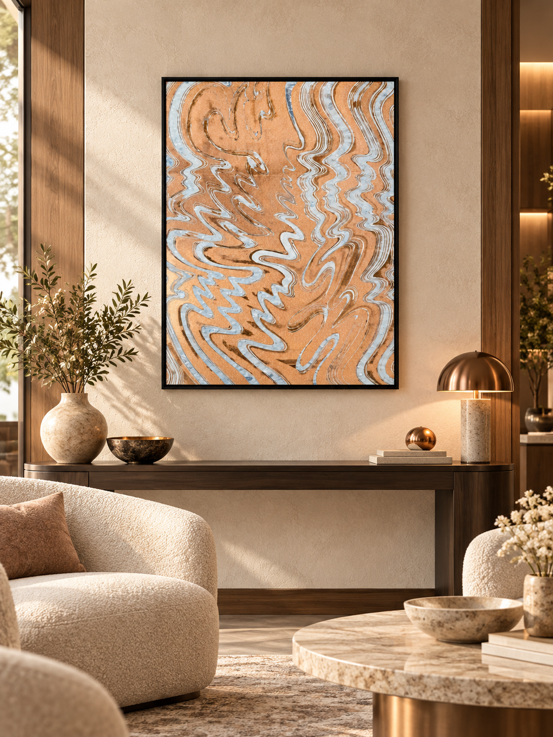 Molten Rhythm – Fluid Abstract Fine Art Print