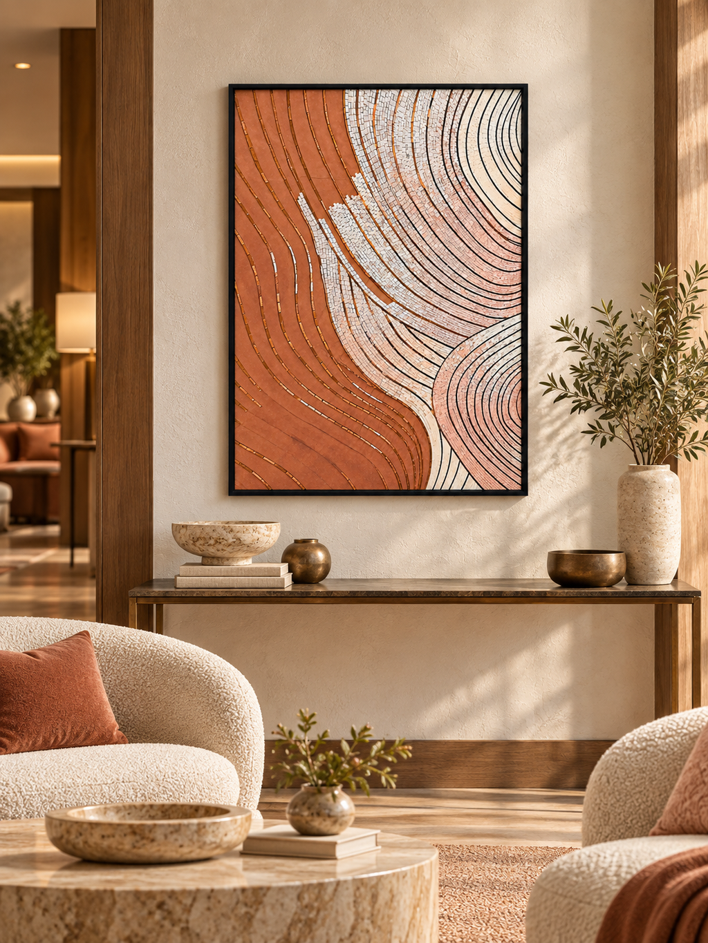 Earthen Orbit – Geometric Fine Art Print