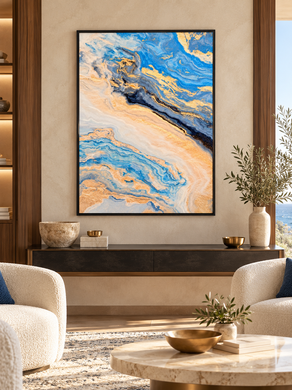 Tides of Daylight – Fluid Abstract Fine Art Print