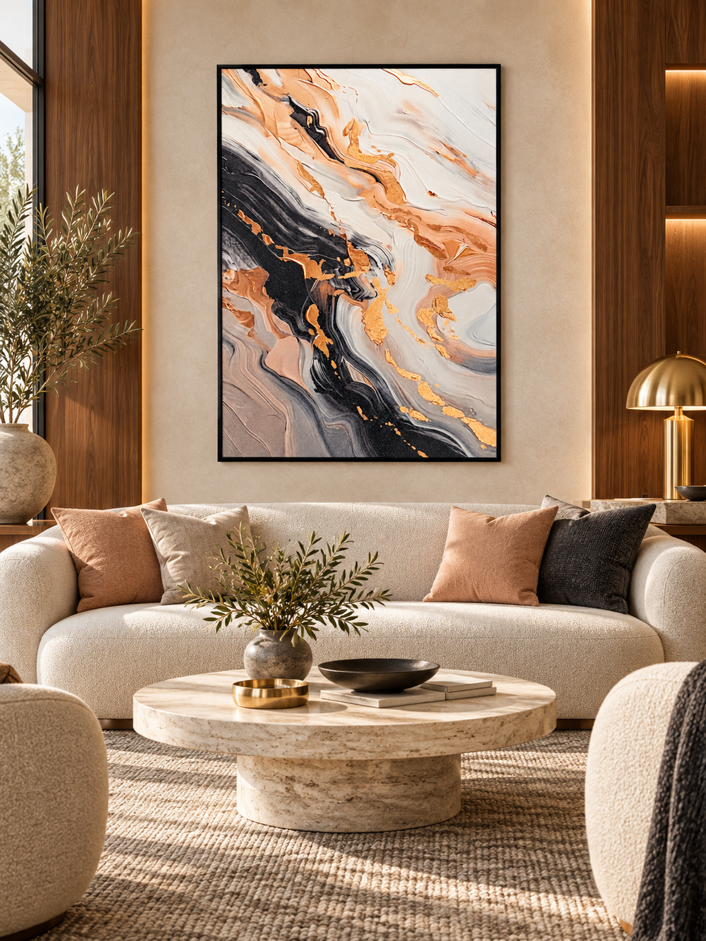Veins of Radiance – Fluid Abstract Fine Art Print