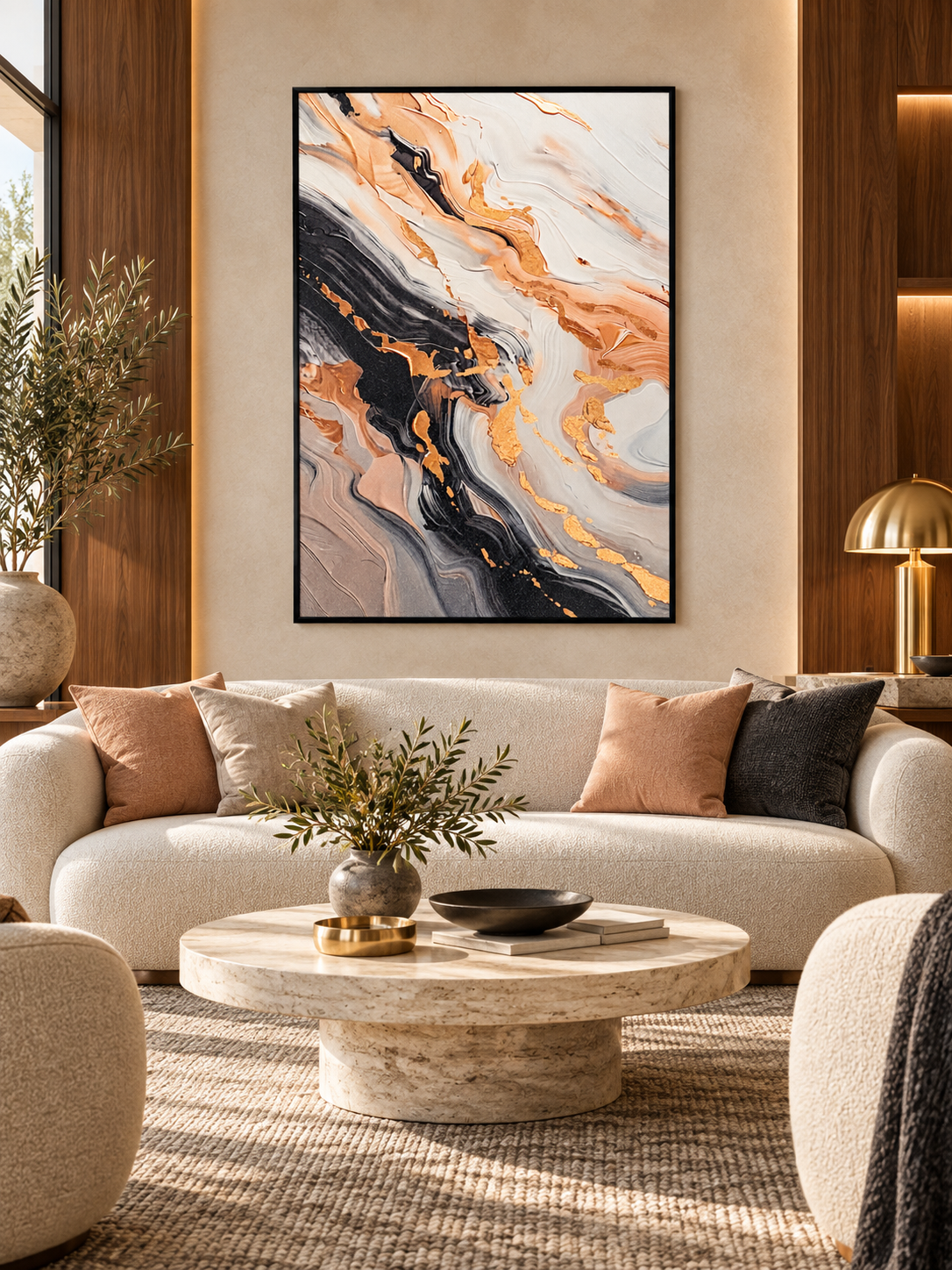 Veins of Radiance – Fluid Abstract Fine Art Print