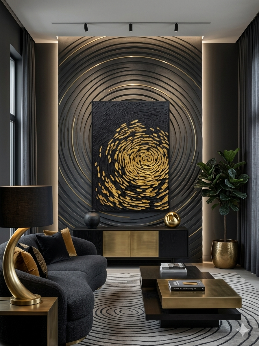 Echoes of Gold - Canvas, Wall Art