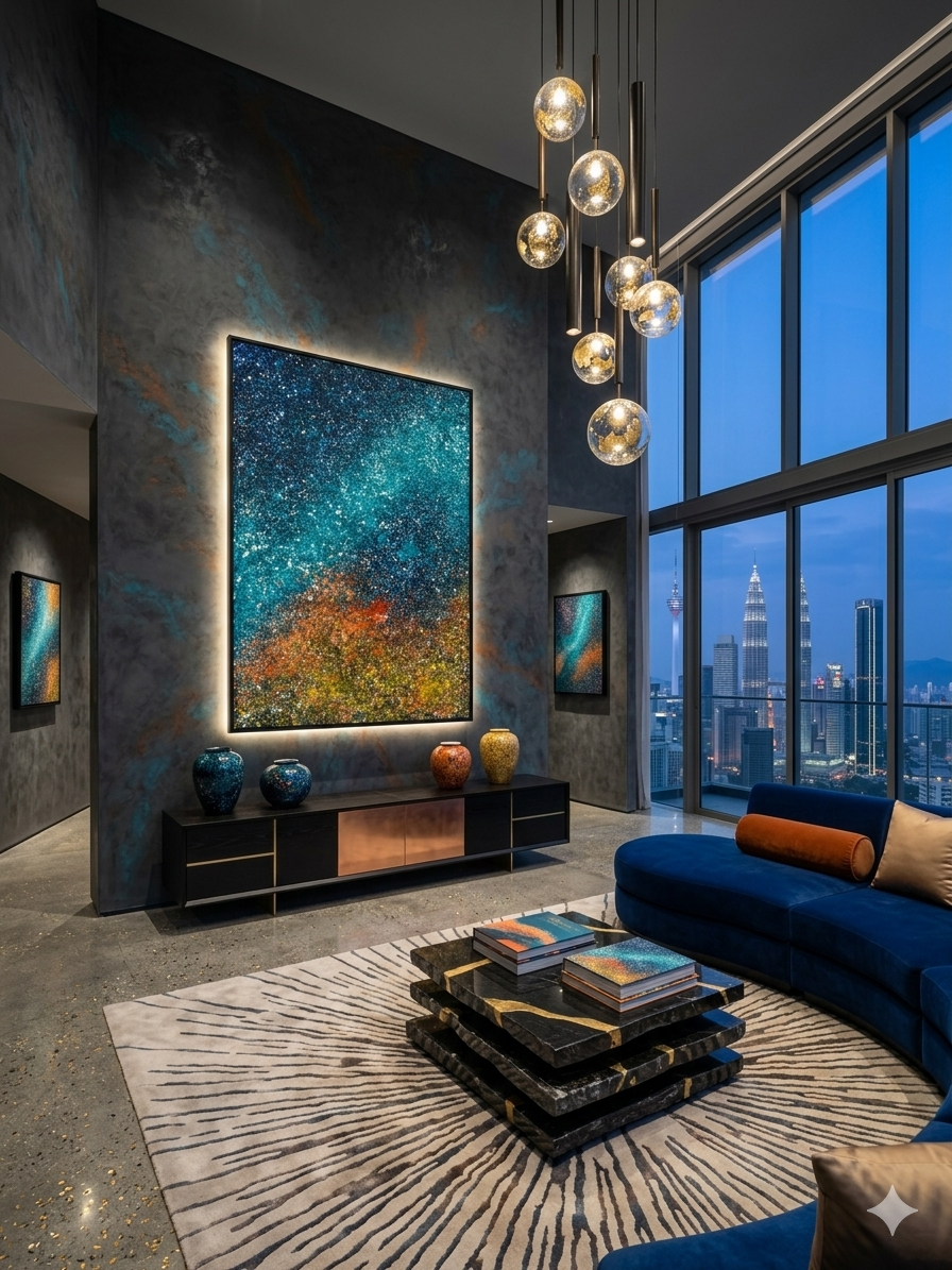 Galaxy Dust  - Canvas, Wall Art