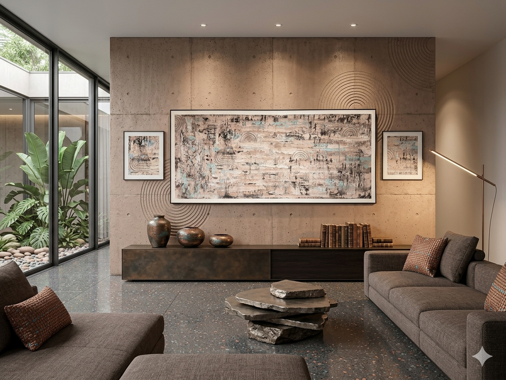 Monochrome Horizon - Canvas, Wall Art