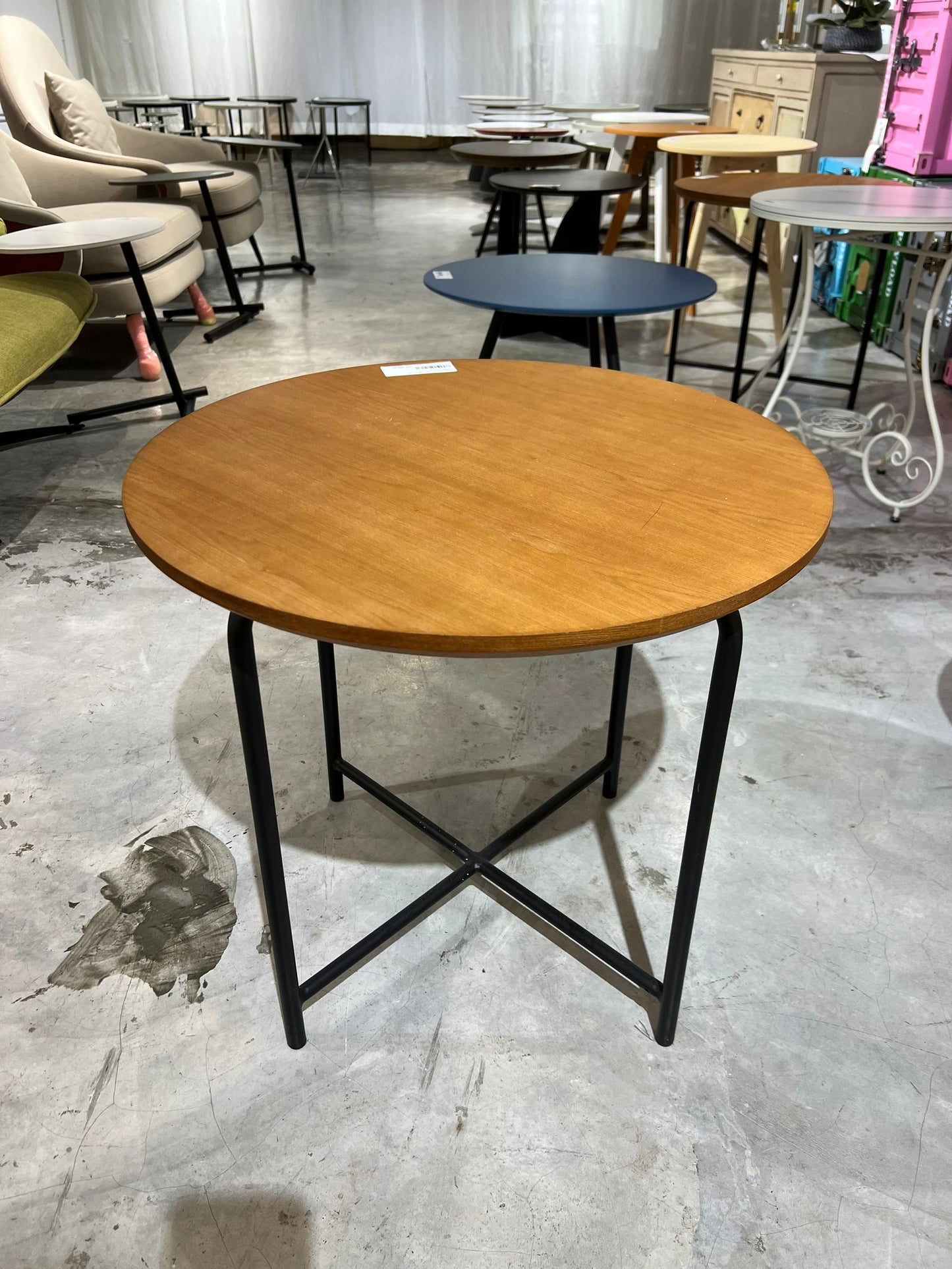 Scandinavian-Inspired Round Coffee Table