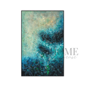 Aquatic Reverie – Textured Abstract Acrylic Wall Art