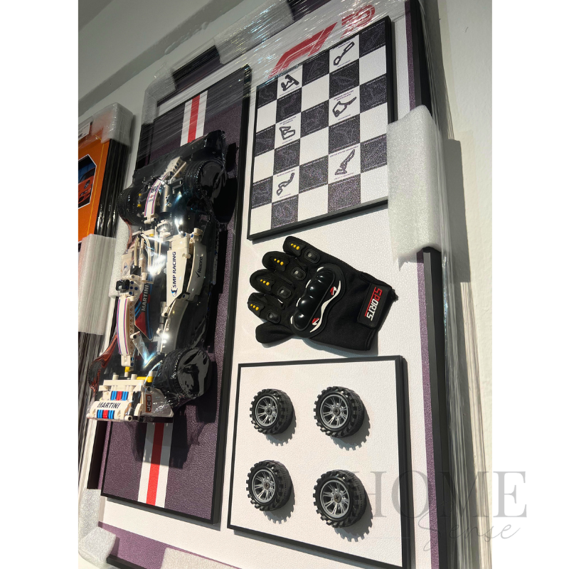 F1 Car Toy Wall Art