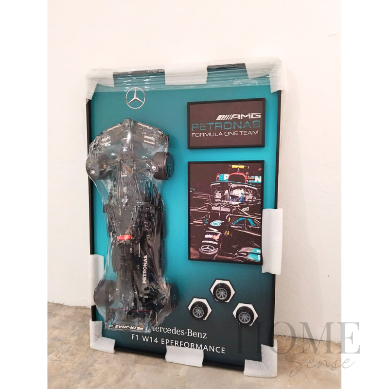 Mercedes F1 Car Toy Wall Art