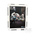 BMW Motorcycle Toy Wall Art