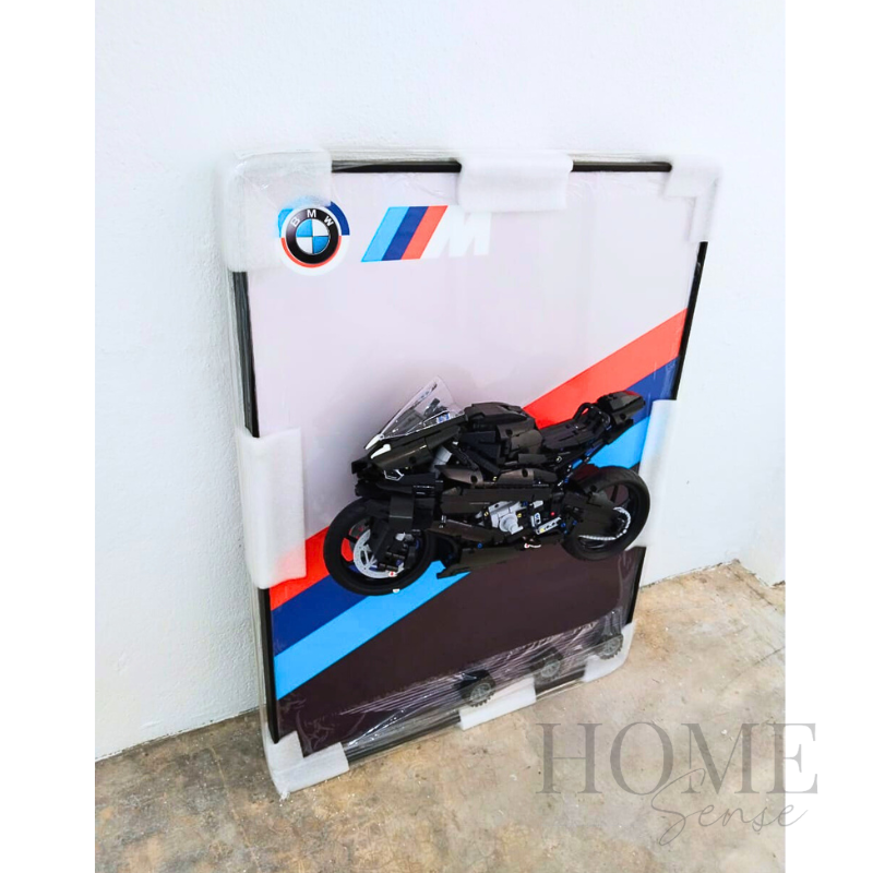 BMW Motorcycle Toy Wall Art