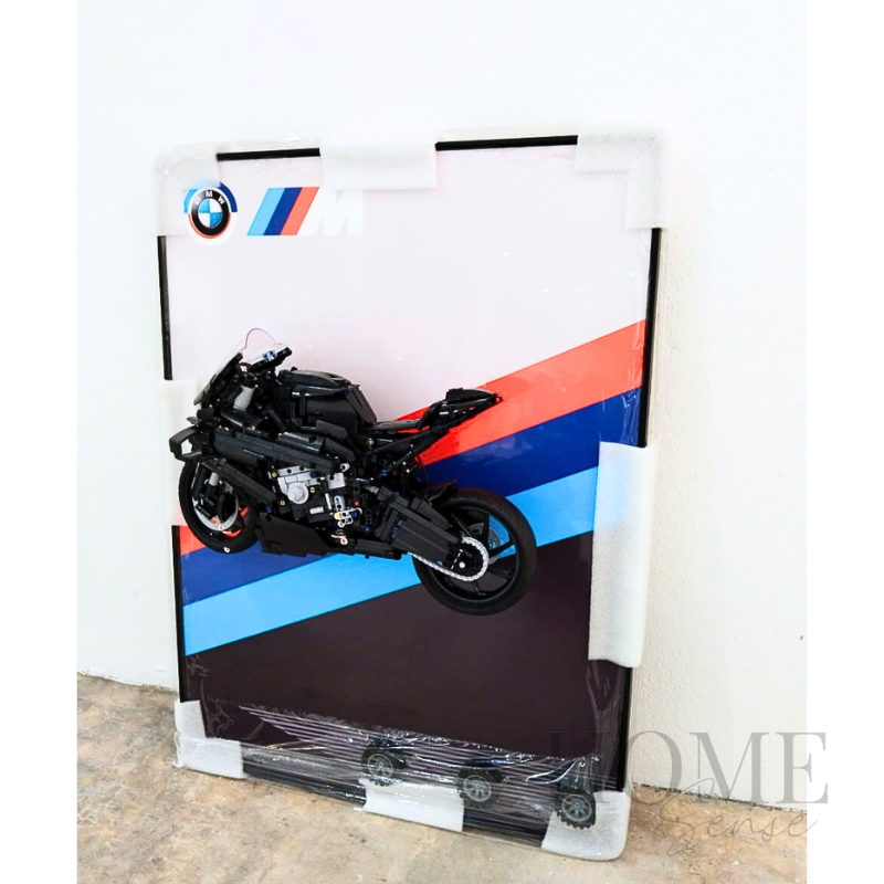 BMW Motorcycle Toy Wall Art