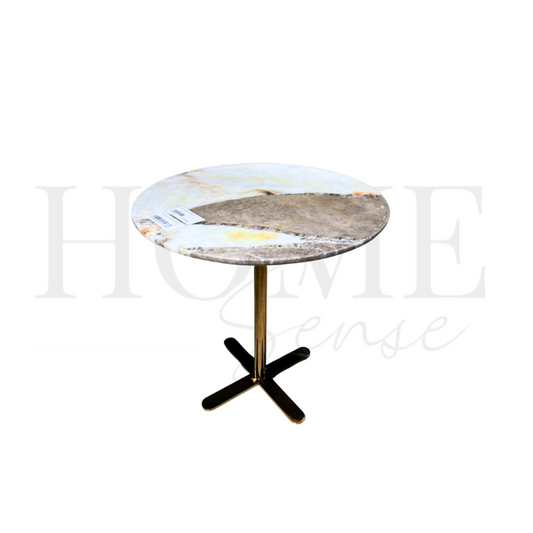 Simple Modern Round Marble Side Table