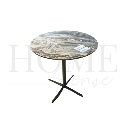 Simple Modern Round Marble Side Table