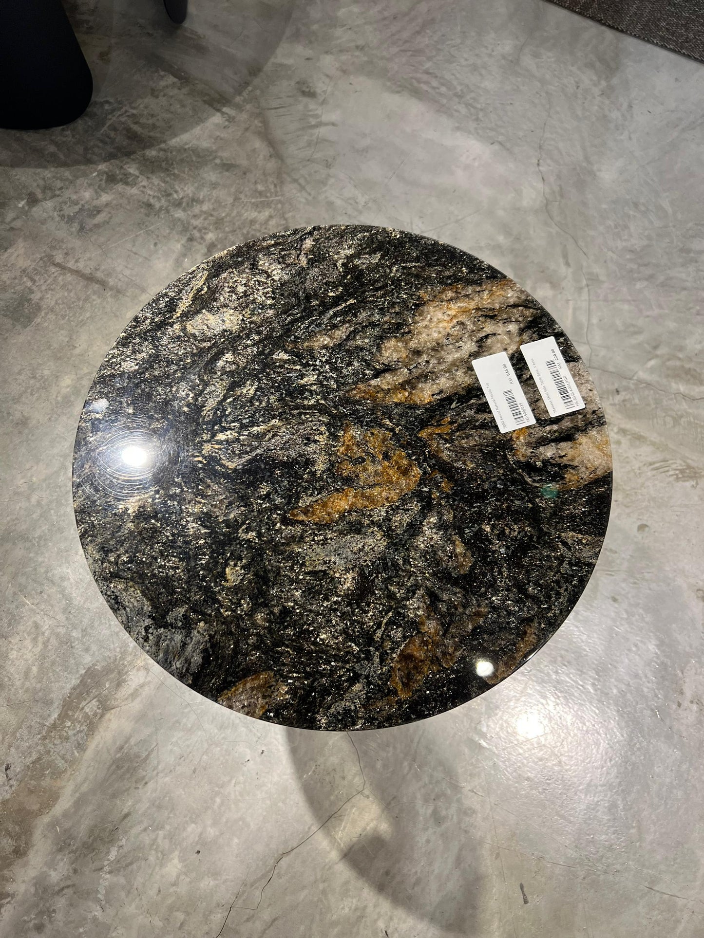 Simple Modern Round Marble Side Table