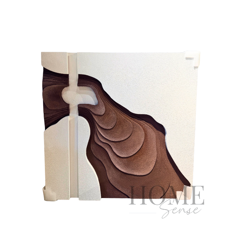 Sculpted Terrain, Modern 3D wall sculpture, Wall art