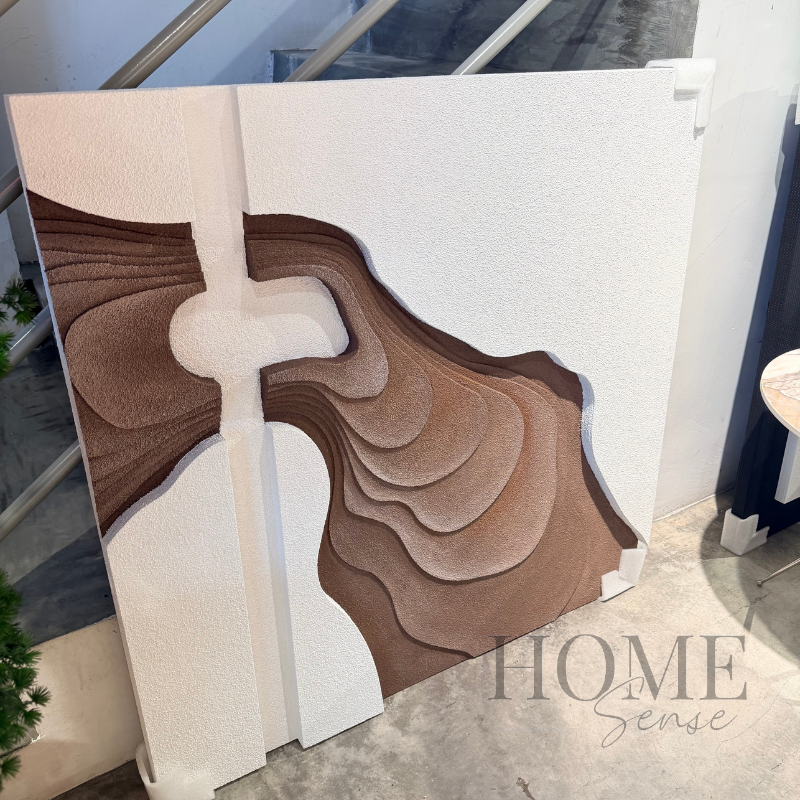 Sculpted Terrain, Modern 3D wall sculpture, Wall art