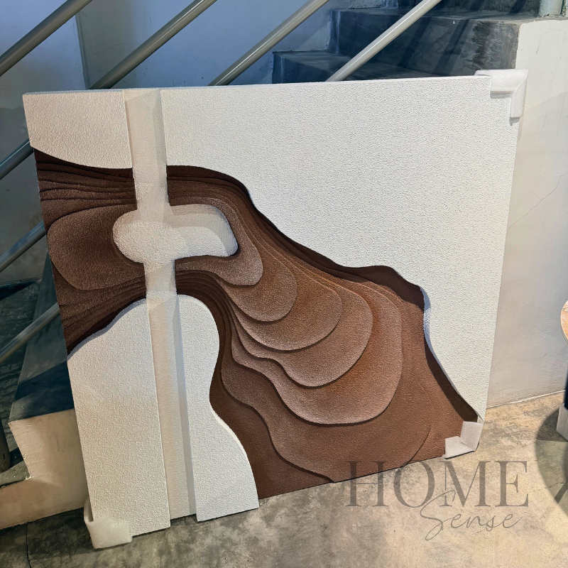 Sculpted Terrain, Modern 3D wall sculpture, Wall art