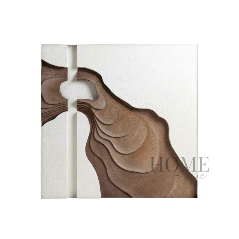 Sculpted Terrain, Modern 3D wall sculpture, Wall art