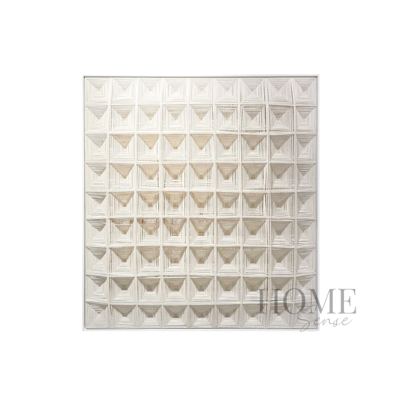 Modern Geometric Wall Art, Thread Wall Art