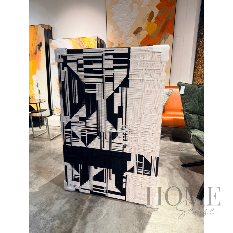 Modern Geometric Wall Art, Thread Wall Art