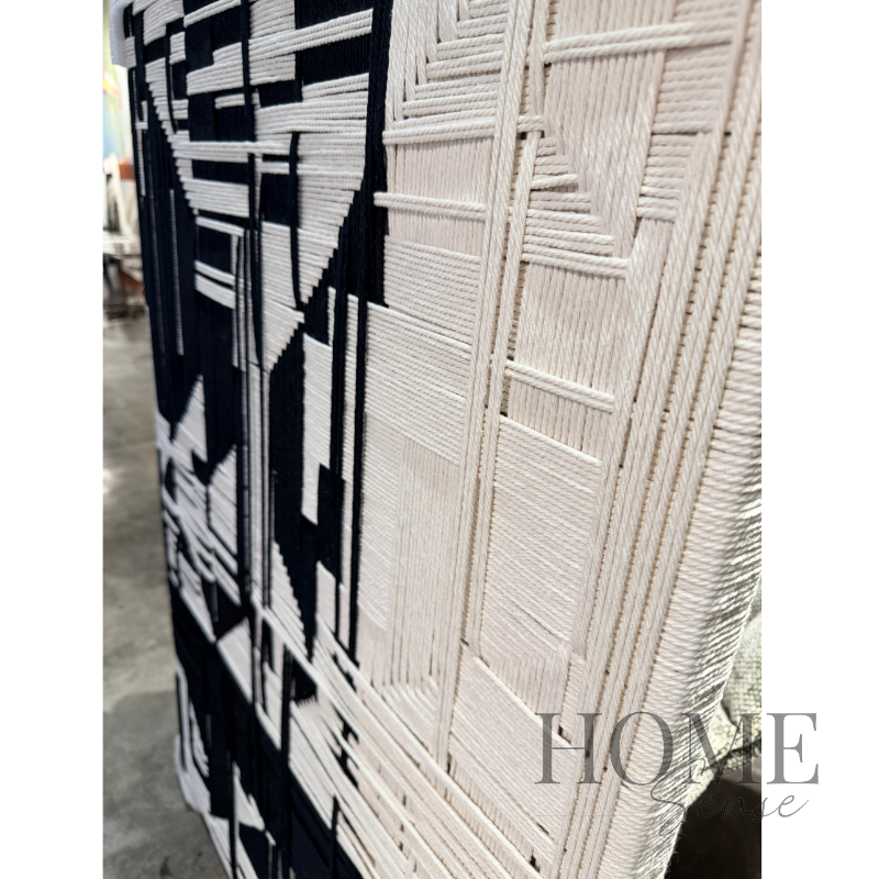 Modern Geometric Wall Art, Thread Wall Art