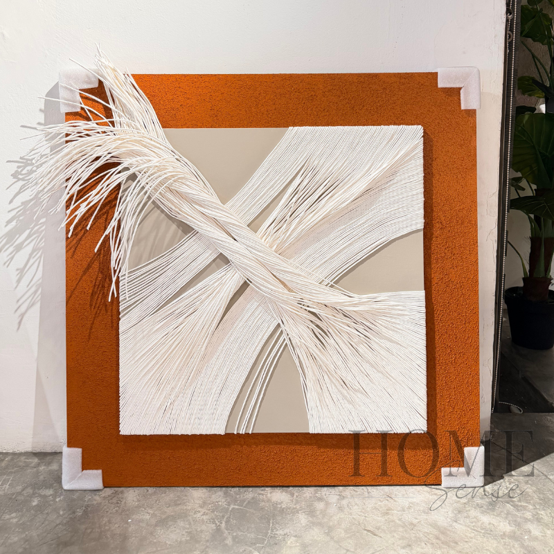 Interwoven Harmony, Wall Art, Handcrafted Artwork