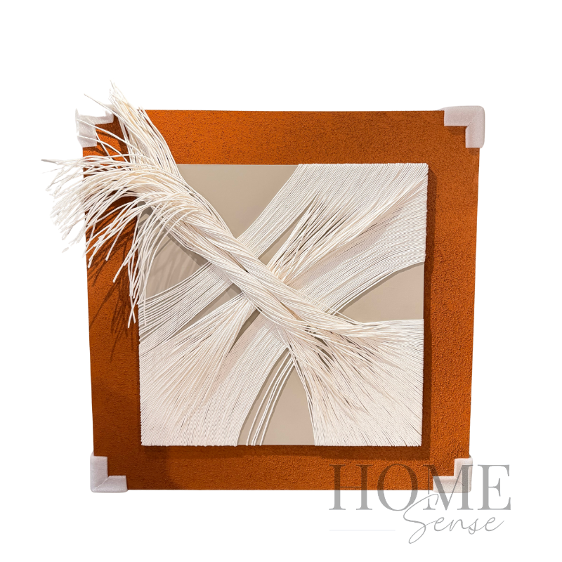 Interwoven Harmony, Wall Art, Handcrafted Artwork