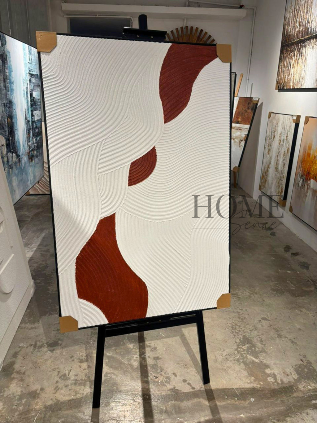 Carved Waves - Canvas Wall Art